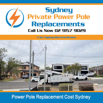 Affordable power pole replacement cost with professional electrical pole installation pricing in Sydney